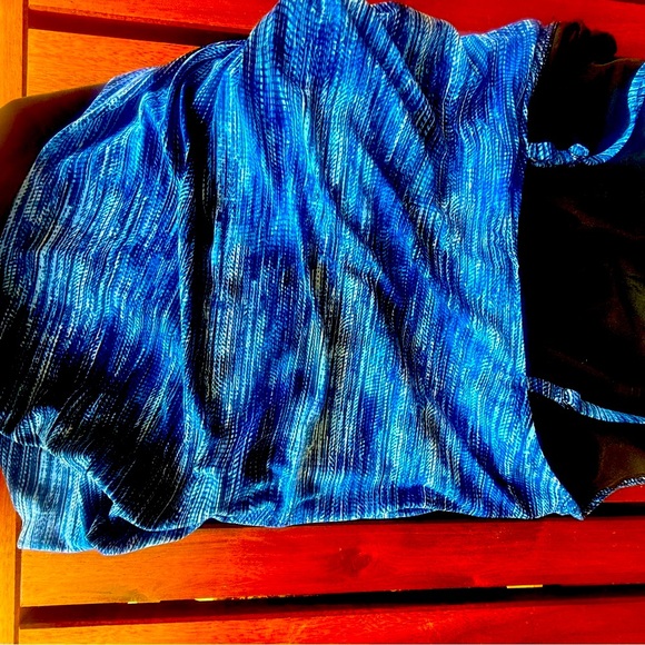 Magicsuit Parker, One Piece Swimsuit with Side Tie, Denim Size 12 - Picture 3 of 6